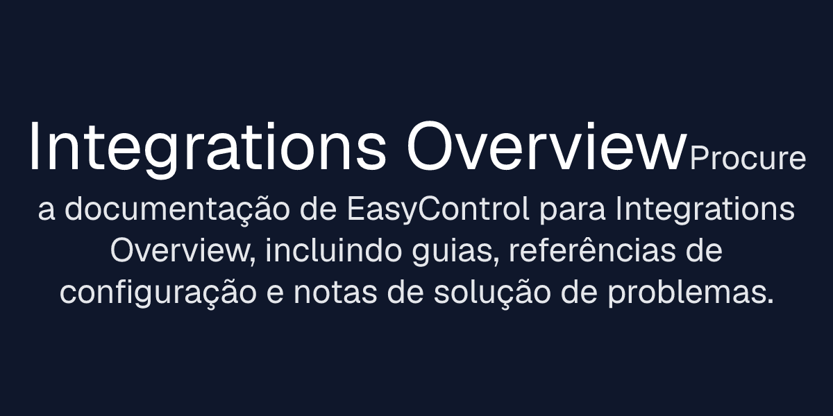 Integrations Overview